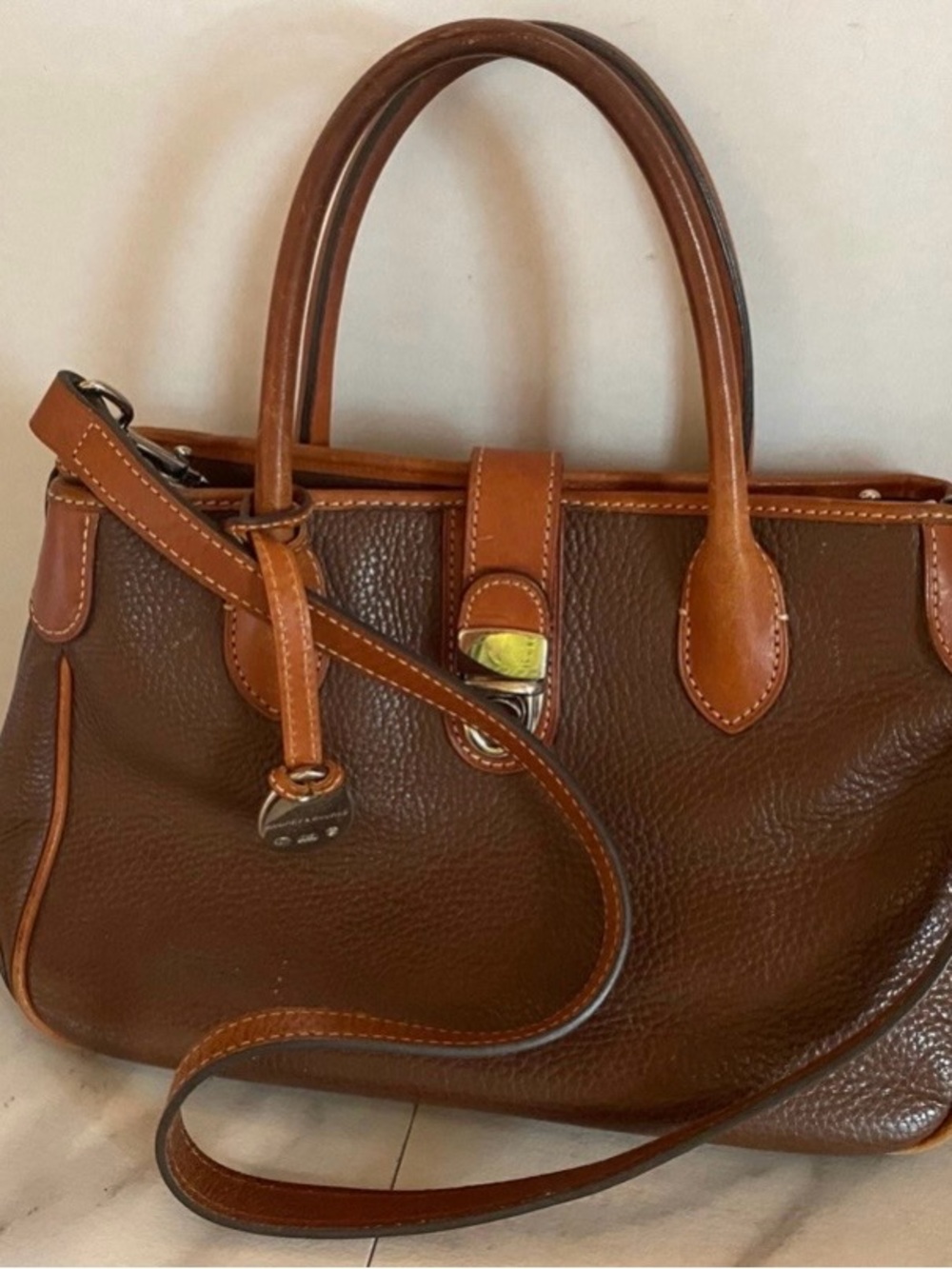 Dooney & Bourke
Archives - Pebble Leather Tucklock
Tote Bag Large